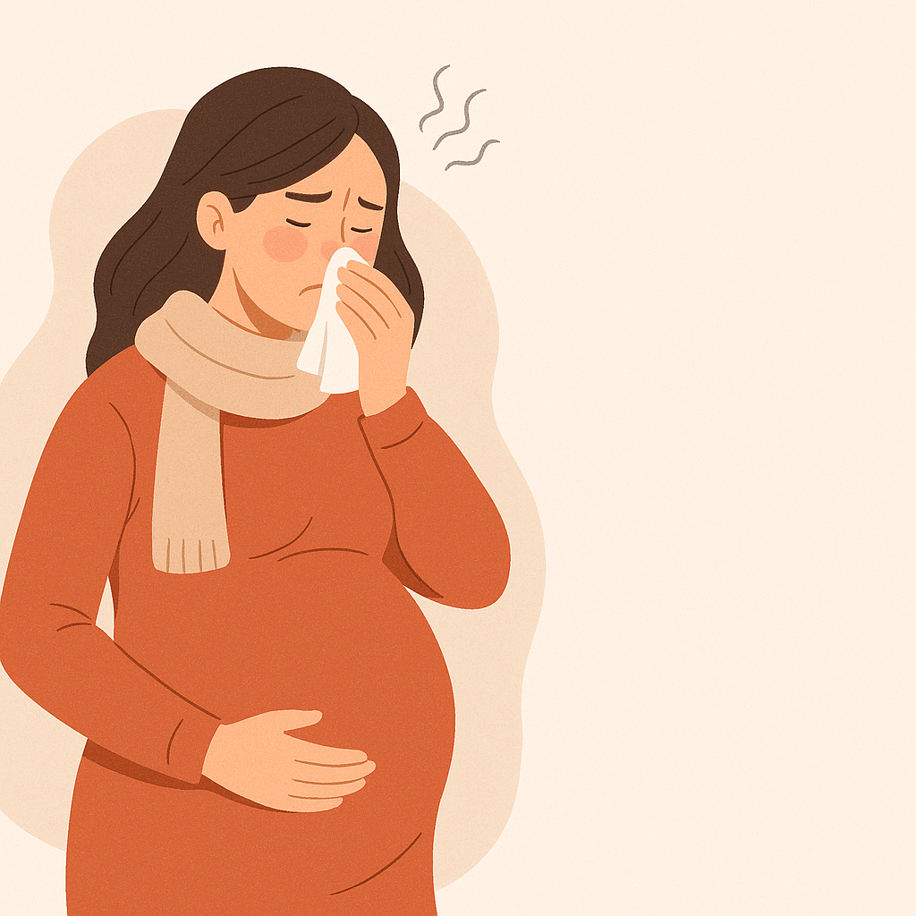 سرماخوردگی مادر باردار